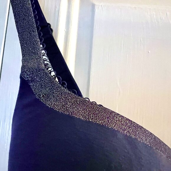 Victoria's Secret Womens Body by Victoria 36C Demi Blue with Sparkles, Black - Picture 5 of 6